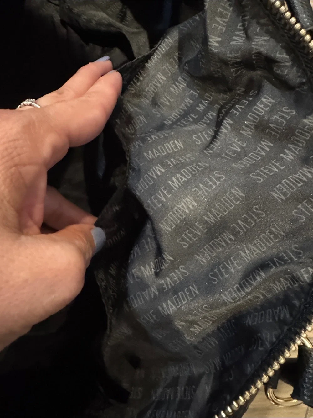 Steve Madden Black  Travel Duffel